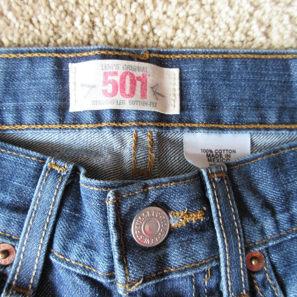 *Sold on Ebay* Men's 501 Levi's Jeans - Picture 4 of 5